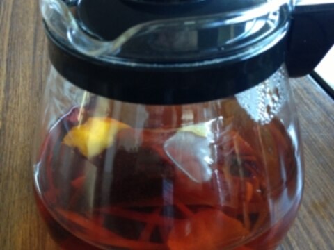 風邪の予防に♪ゆずハニージンジャーティー